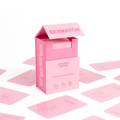 Secretplay - Juego de Cartas Sexmatch Massage Edition