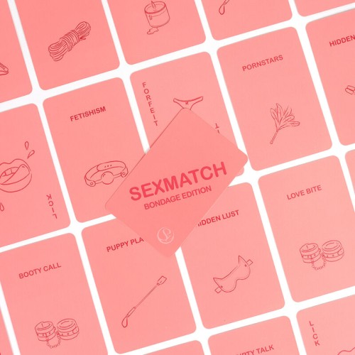 Juego de Cartas Sexmatch Edición Bondage para Parejas