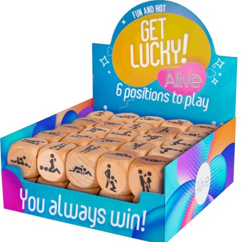 Get Lucky Caja Dado 6 Posiciones