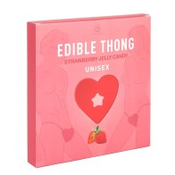 Secret Play Edible Strawberry G-String - Sweet Pleasure