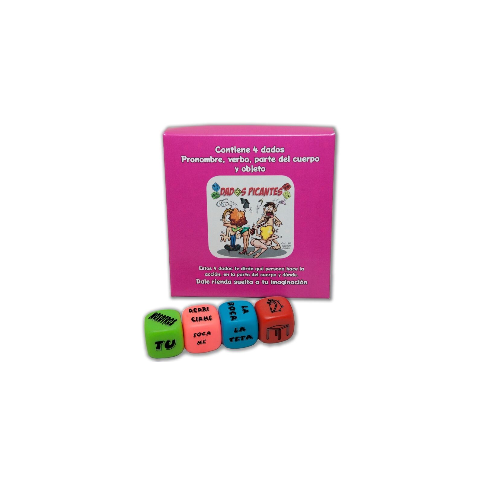 Four-Dice Game for Fun and Intimacy