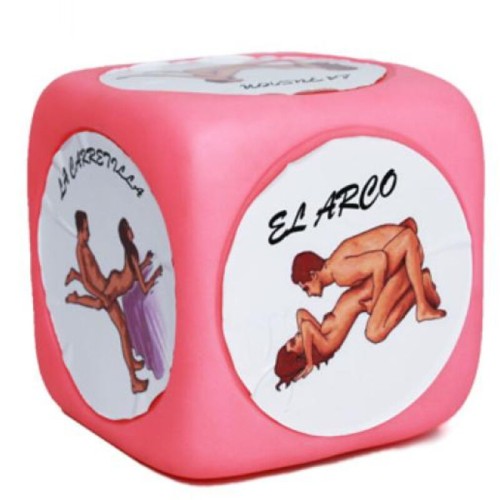 Juego de Dado Kamasutra Super Grande Rosa