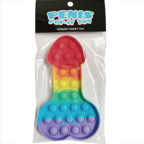 Penis Pop-it Stress Toy Multicolor