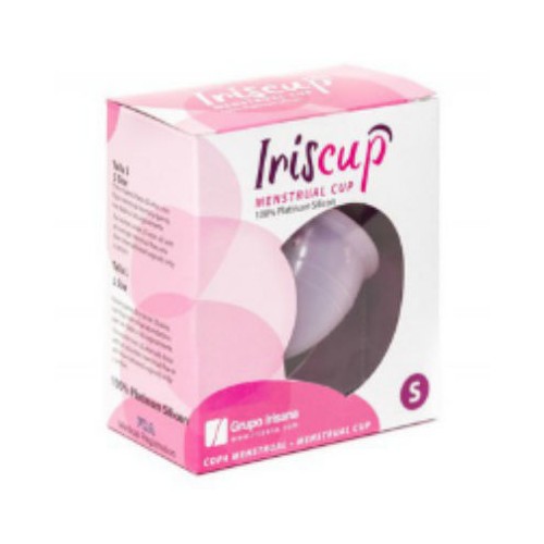 IrisCup Small Pink Menstrual Cup for Eco-friendly Periods