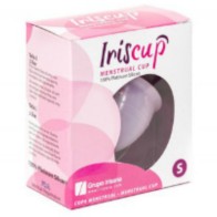 IrisCup Small Pink Menstrual Cup for Eco-friendly Periods