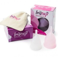 IrisCup Small Pink Menstrual Cup for Eco-friendly Periods