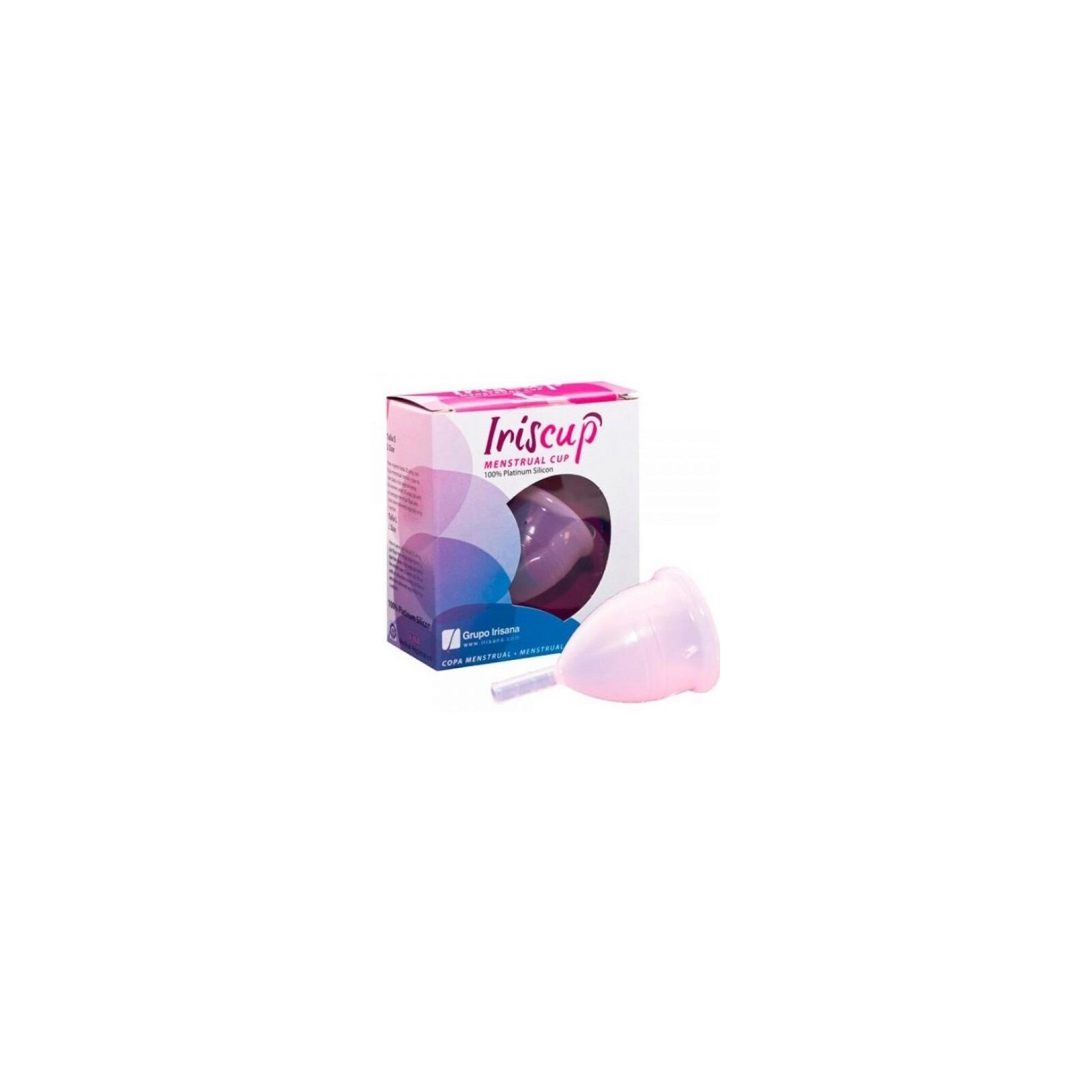 Copa Menstrual Rosa Grande + Bolsa Esterilizadora Gratis