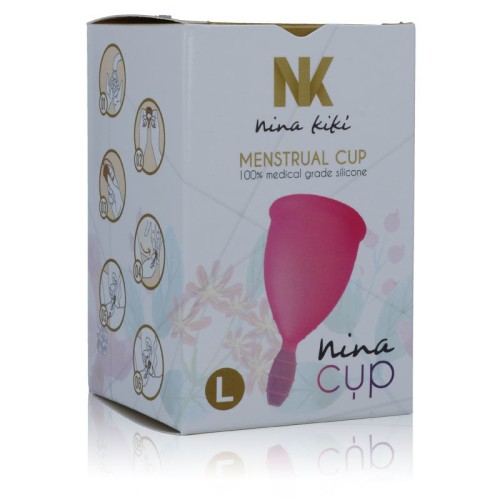 Pink Menstrual Cup Size L