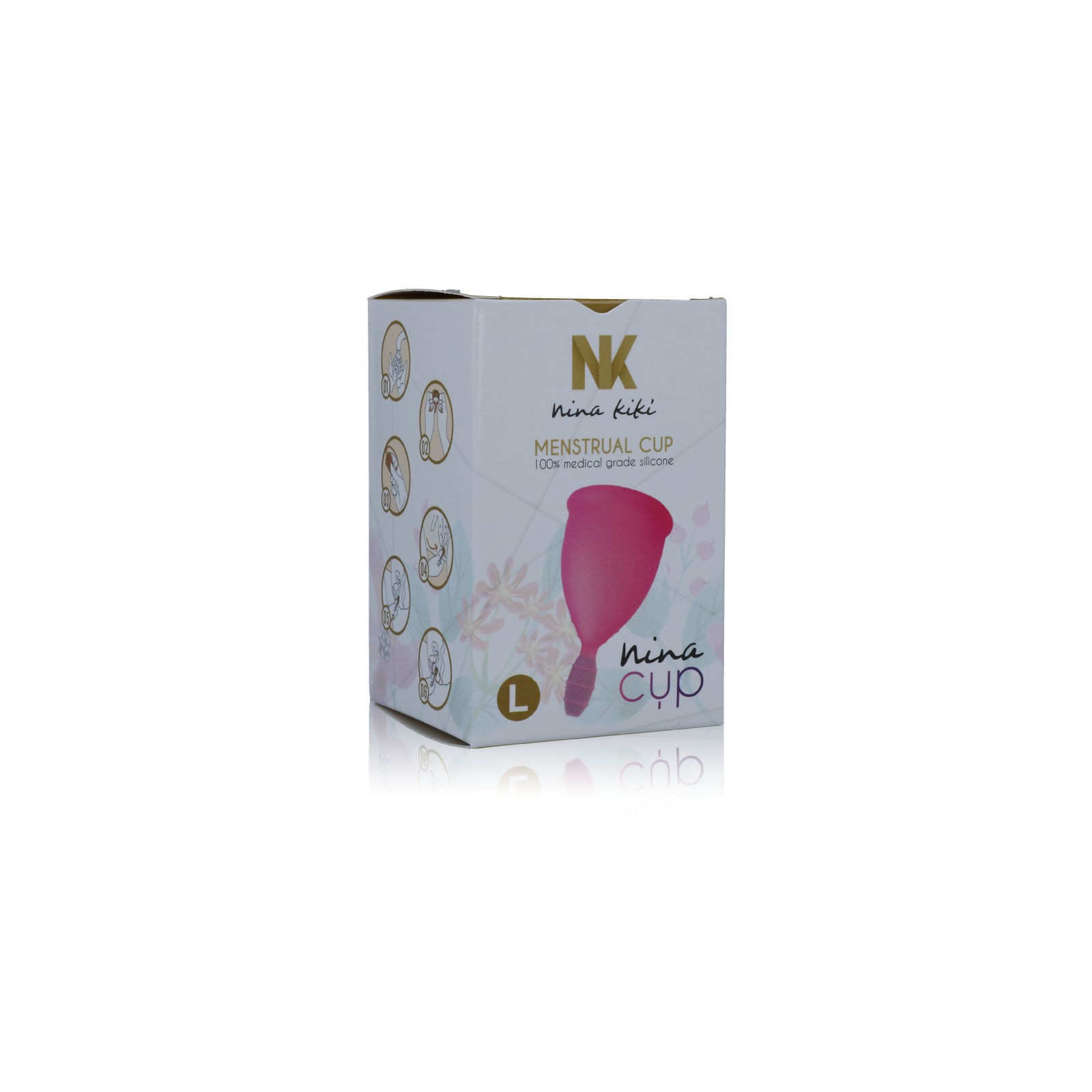 Copa Menstrual Rosa Talla L