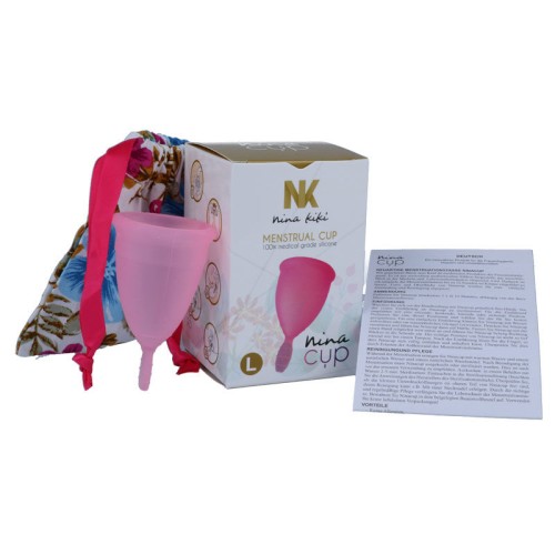 Pink Menstrual Cup Size L