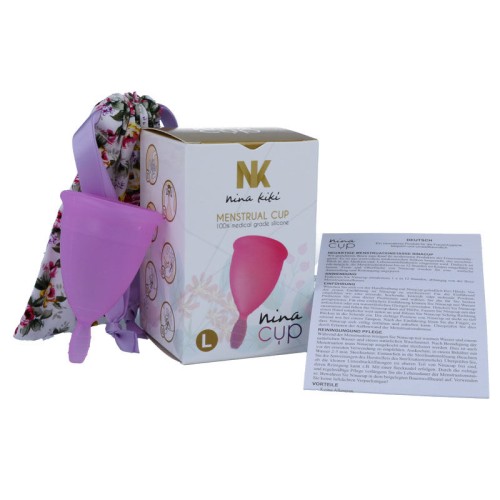 Ninacup Violet Menstrual Cup Size L