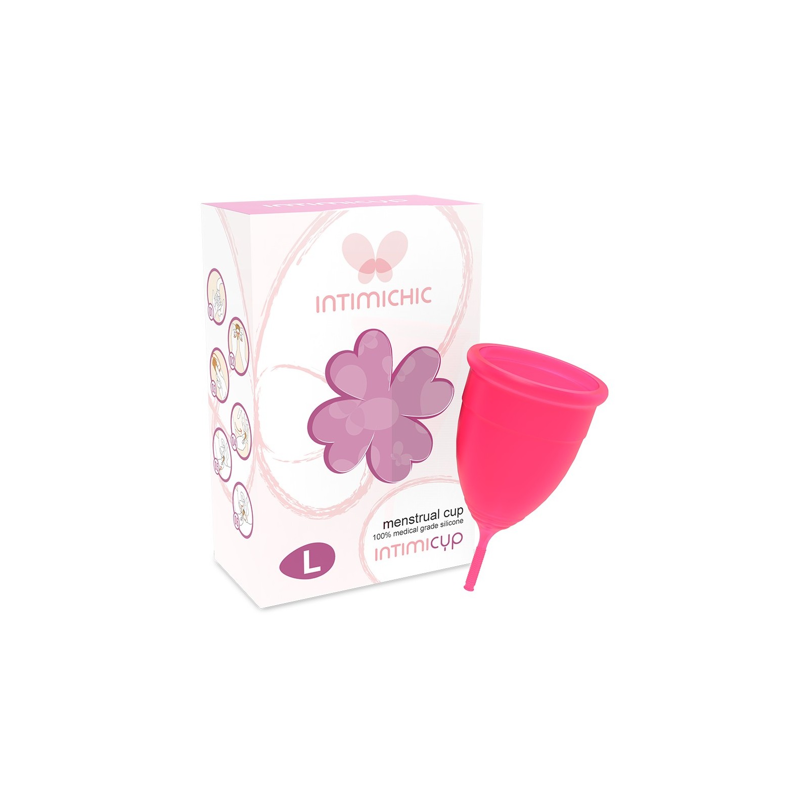 Copa Menstrual Silicona Medica Talla L - Opción Ecológica