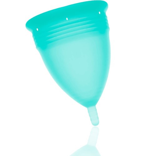 Aquamarine FDA Silicone Menstrual Cup - Size L