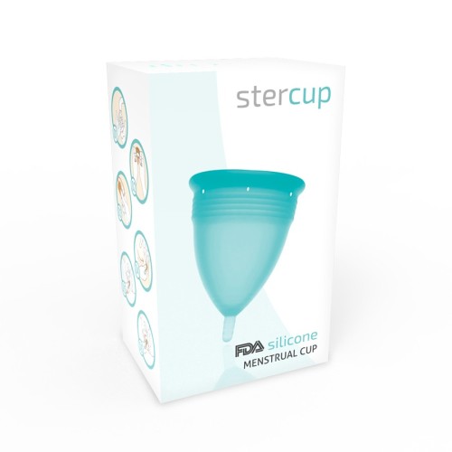 Aquamarine FDA Silicone Menstrual Cup - Size L