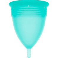 Aquamarine FDA Silicone Menstrual Cup - Size L