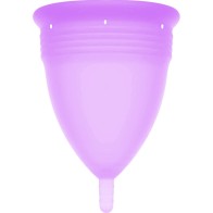 Copa Menstrual Stercup FDA Silicona Lila Talla L