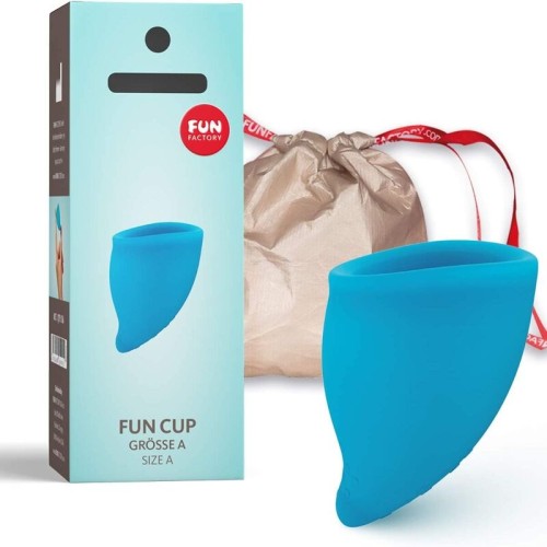 Fun Cup Size A Turquoise - Eco-Friendly Menstrual Protection