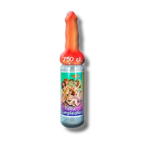 Biberón Pene Cumpleaños Carne 750 Ml | Diversión Hilarante para la Fiesta