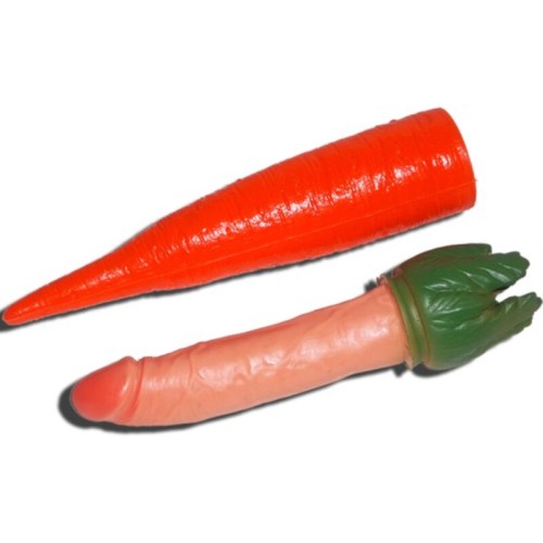 Carrot with Penis Surprise for Bachelorette Parties