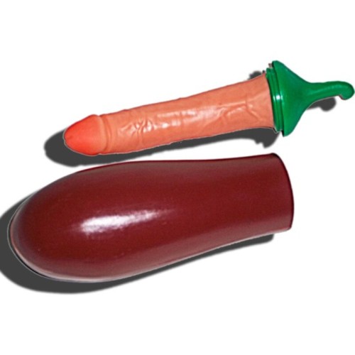 Eggplant Penis Surprise for Fun Parties