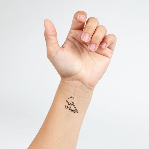 Set of 10 Temporary Tattoos for Fun Events