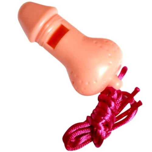 Silbato en Forma de Pene - Accesorio de Fiesta