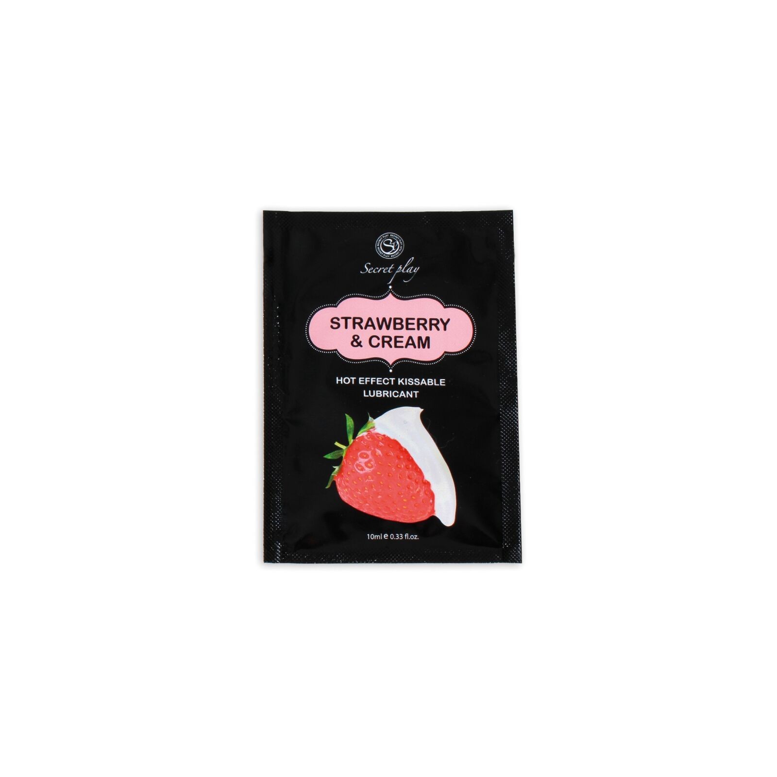 Secretplay Strawberry & Cream Lubricant Sachet 10ml