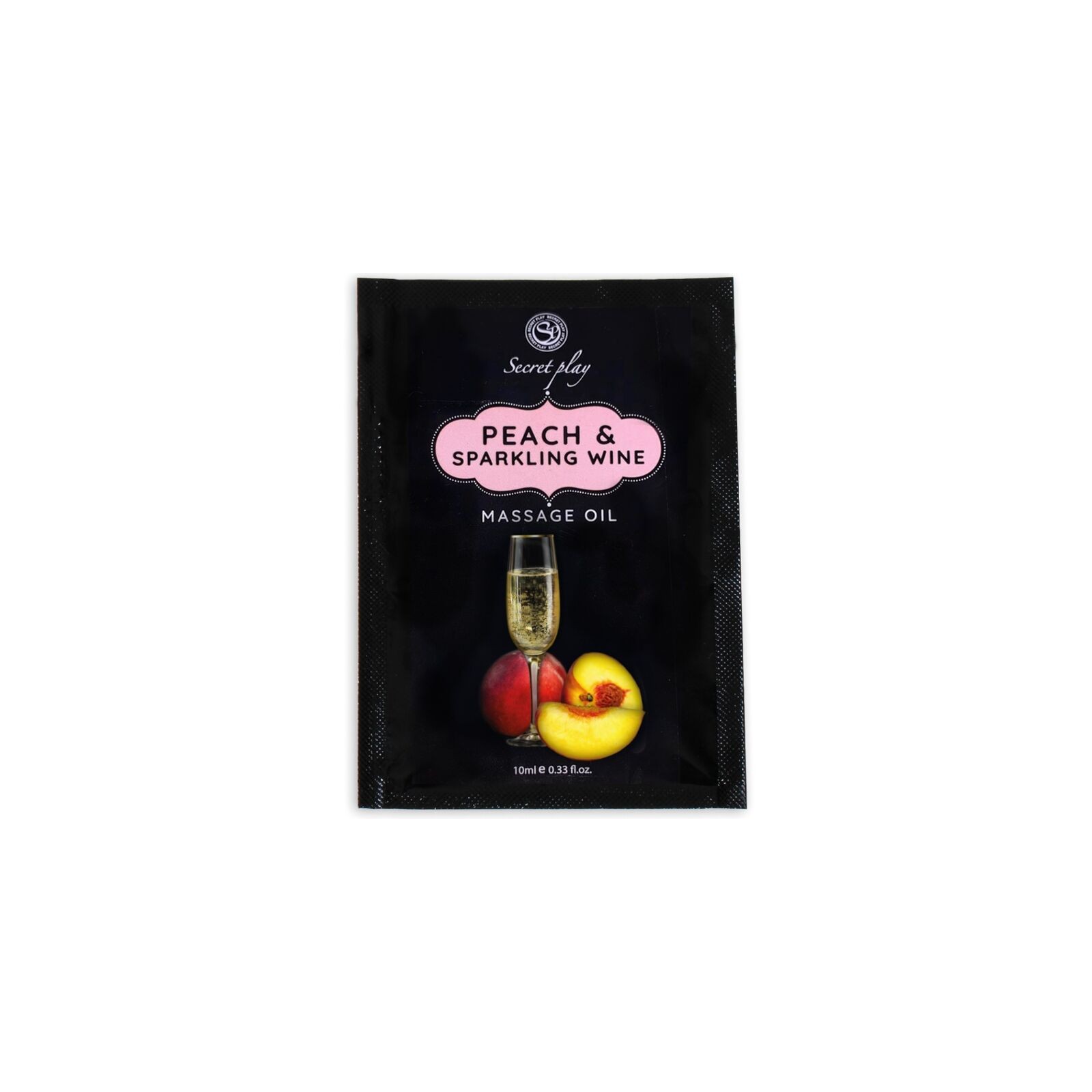 Secretplay Single Dose Peach Cava Massage Oil