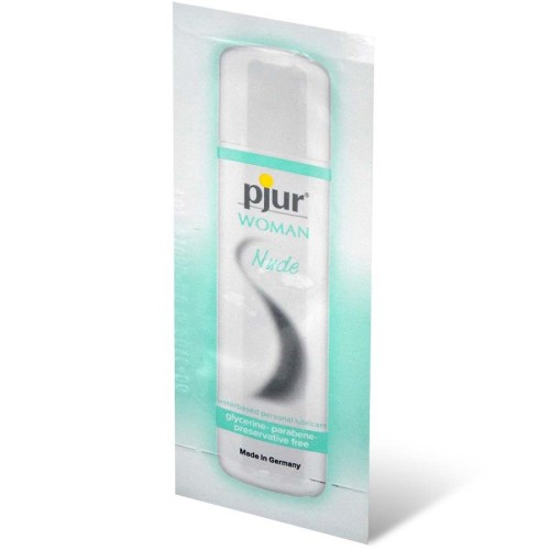 Pjur Woman Nude Lubricante Base Agua 2ml - Delicado y Puro