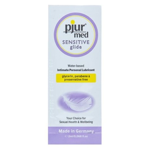 Lubricante Base Agua Med Sensitive Glide 2ml