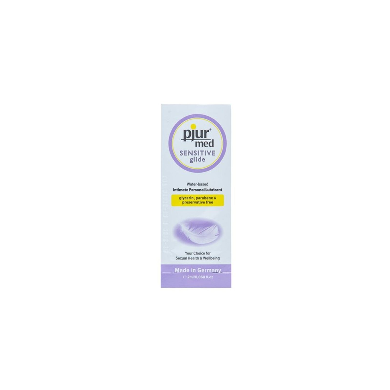 Lubricante Base Agua Med Sensitive Glide 2ml