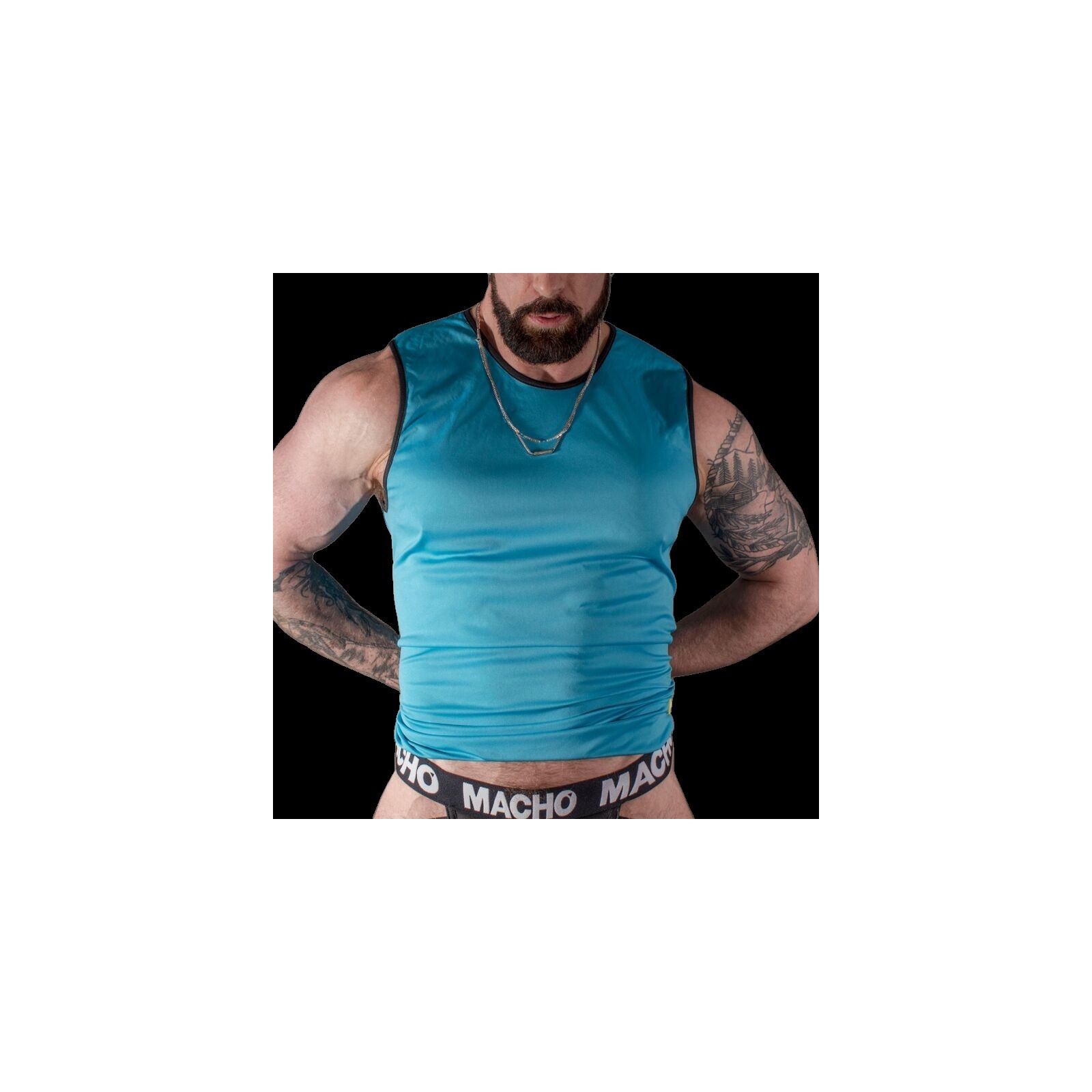 Macho Blue T-Shirt S/M