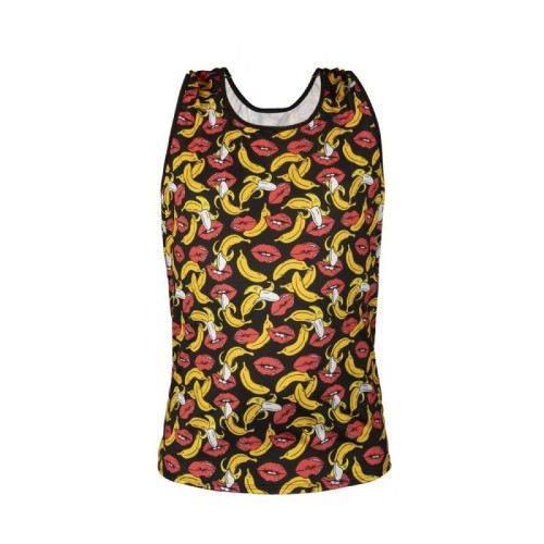 Anais Men Banana Print Tank Top S - Fashionable and Comfortable