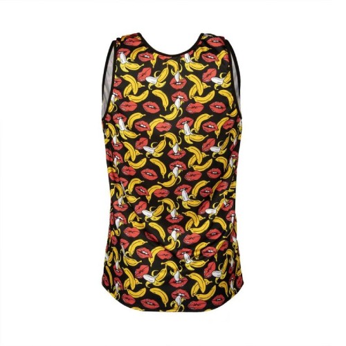 Anais Men Banana Print Tank Top S - Fashionable and Comfortable