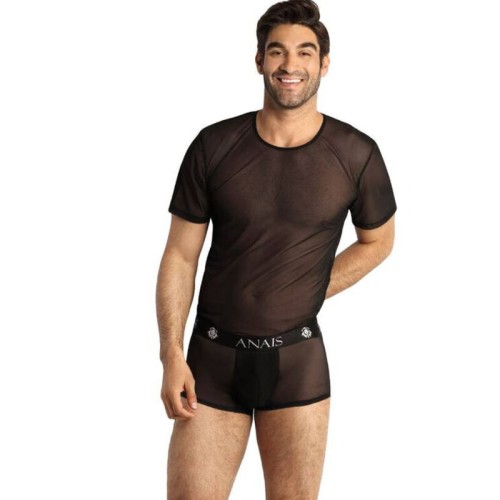 Camiseta Sexy Negra Eros Para Hombre