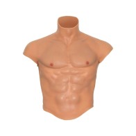 Alter Ego Male Torso Shirt with Abs - Unique Cross-Dressing Accessory