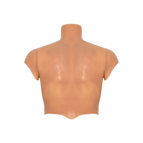 Alter Ego Male Torso Shirt with Abs - Unique Cross-Dressing Accessory