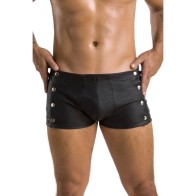 Passion 048 David Black Shorts S/M - Elegant Lingerie