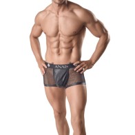 Ares Boxer M Black Mesh Leather