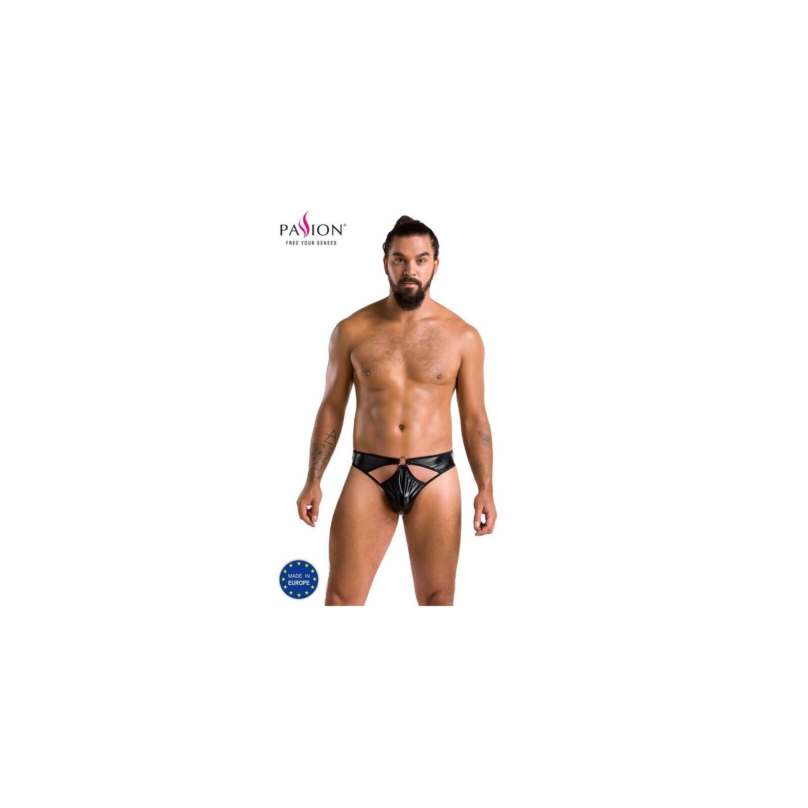 Tanga Paul Negro 033 de Passion para Hombres