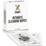 XPOWER Intimate Cleaning Wipes Pack of 6