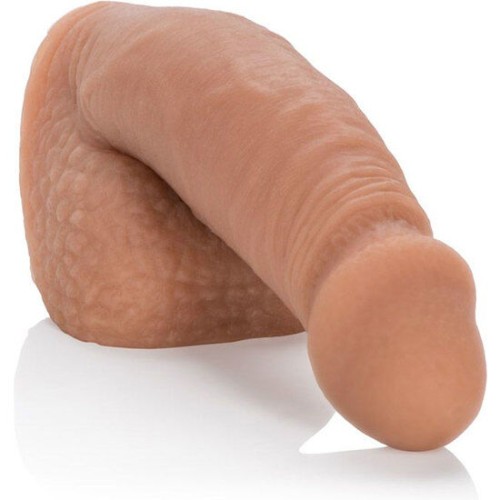 Realistic Packing Penis 14.5 cm Brown for Enhanced Masculinity