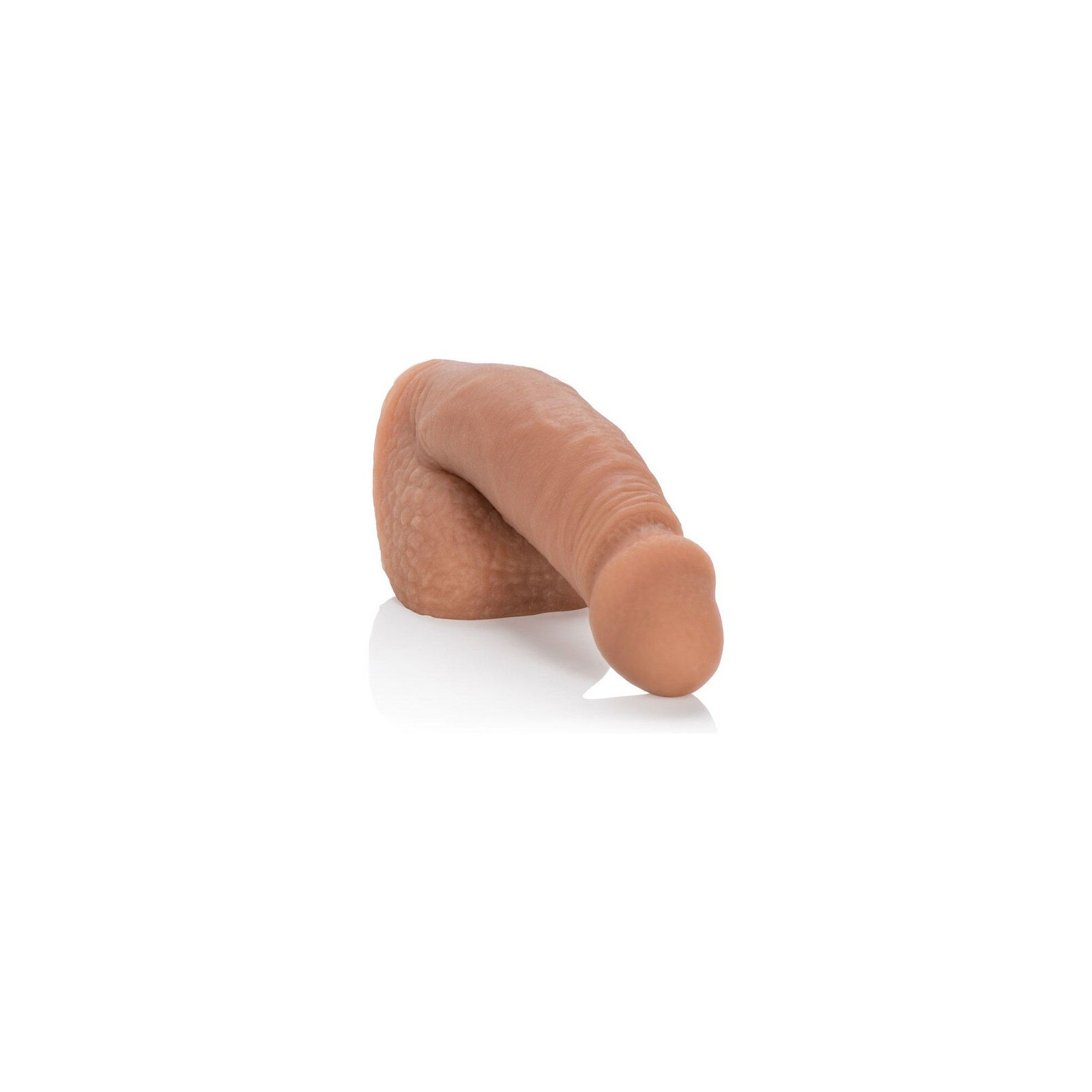 Pene Realístico para Packing 14.5 cm Marrón para Mayor Masculinidad