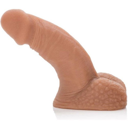 Realistic Packing Penis 14.5 cm Brown for Enhanced Masculinity