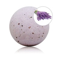 Bomba De Baño Con Aroma Lavanda Y Pétalos De Rosa