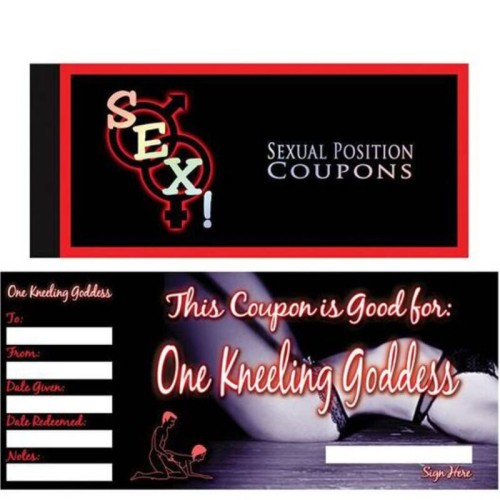 Sex Coupons for Couples