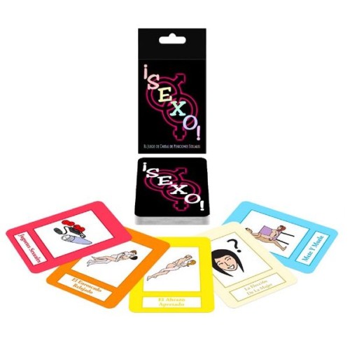 ¡Sexo! Juego de Cartas con Posturas Sexuales