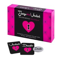 Tease & Please Juego De La Verdad Para Parejas - Diversión e Intimidad