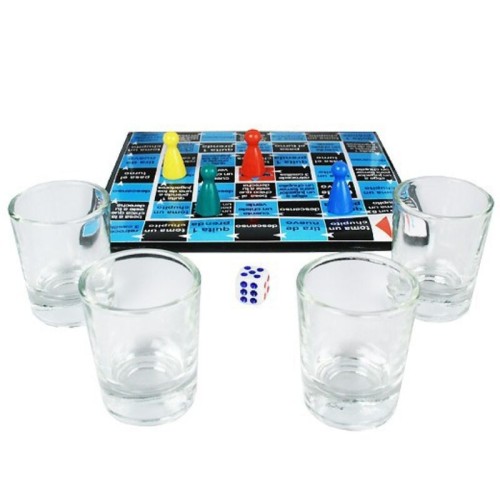 Crazy Shot Glass Dice Game