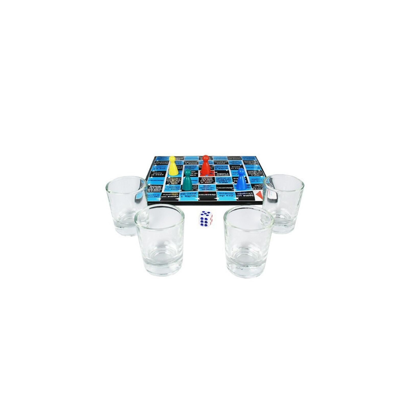 Crazy Shot Glass Dice Game